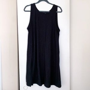 Old Navy Black Flowy Sleeveless Summer Dress